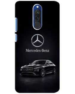 Чохол для Xiaomi Redmi 8 з картинкою «Mercedes — решітка радіатора»