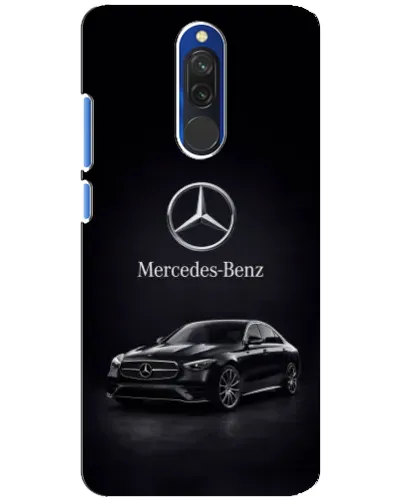 Чохол для Xiaomi Redmi 8 з картинкою «Mercedes — решітка радіатора»