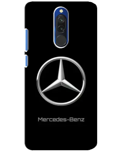 Чохол для Xiaomi Redmi 8 з картинкою «Mercedes Silver Logo»