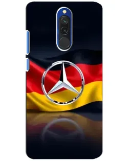 Чохол для Xiaomi Redmi 8 з картинкою «Mercedes — прапор Німеччини»