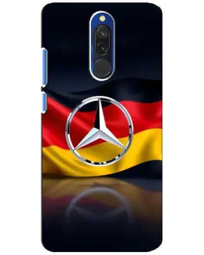 Чохол для Xiaomi Redmi 8 з картинкою «Mercedes — прапор Німеччини»