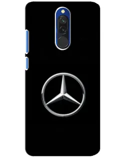 Чохол для Xiaomi Redmi 8 з картинкою «Mercedes класичний лого»