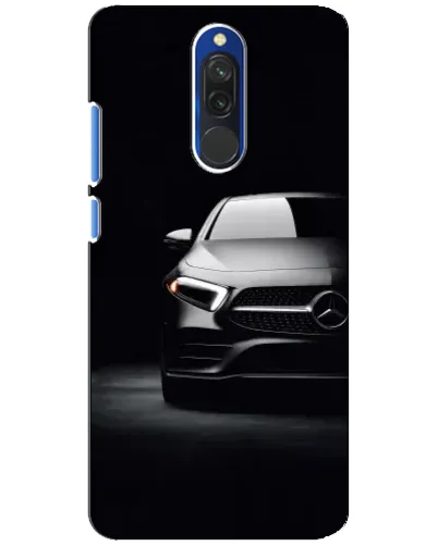 Чохол для Xiaomi Redmi 8 з картинкою «Світло фар Mercedes»
