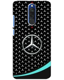 Чохол для Xiaomi Redmi 8 з картинкою «Mercedes — бірюзовий акцент»