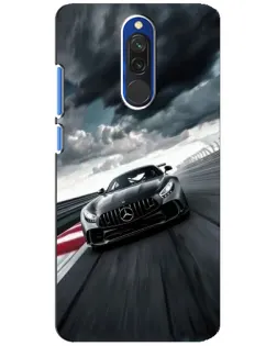 Чохол для Xiaomi Redmi 8 з картинкою «Гоночний Mercedes AMG»