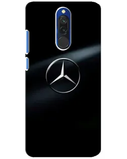 Чехол для Xiaomi Redmi 8 с картинкой «Mercedes на металле» Чехол для Xiaomi Redmi 8 с картинкой «Mercedes на металле»