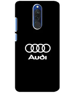 Чехол для Xiaomi Redmi 8 с картинкой «Классическое лого Audi» Чехол для Xiaomi Redmi 8 с картинкой «Классическое лого Audi»