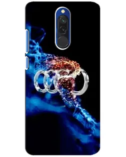 Чехол для Xiaomi Redmi 8 с картинкой «Энергия лого Audi»
