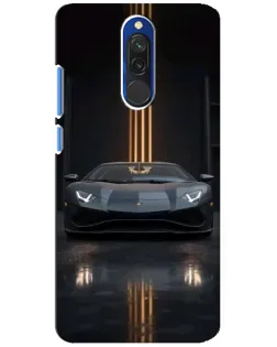 Чехол для Xiaomi Redmi 8 с картинкой «Lamborghini золотые линии» Чехол для Xiaomi Redmi 8 с картинкой «Lamborghini золотые линии»