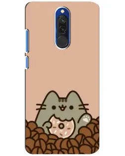 Чехол для Xiaomi Redmi 8 с картинкой «Кофейный Пушин»