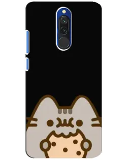 Чехол для Xiaomi Redmi 8 с картинкой «Пушин на черном» Чехол для Xiaomi Redmi 8 с картинкой «Пушин на черном»