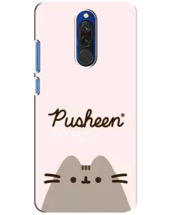 Чехол для Xiaomi Redmi 8 с картинкой «Pusheen логотип» Чехол для Xiaomi Redmi 8 с картинкой «Pusheen логотип»