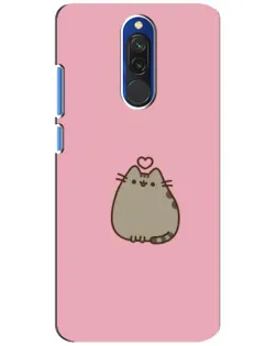 Чехол для Xiaomi Redmi 8 с картинкой «Pusheen сердце» Чехол для Xiaomi Redmi 8 с картинкой «Pusheen сердце»