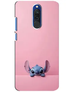 Чехол для Xiaomi Redmi 8 с картинкой «Stitch выглядывает»
