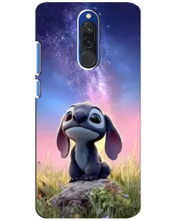 Чехол для Xiaomi Redmi 8 с картинкой «Стич на рассвете»