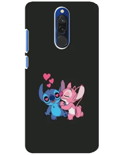 Чехол для Xiaomi Redmi 8 с картинкой «Анжел целует Стича» Чехол для Xiaomi Redmi 8 с картинкой «Анжел целует Стича»