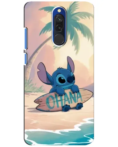 Чехол для Xiaomi Redmi 8 с картинкой «Стич на серфе» Чехол для Xiaomi Redmi 8 с картинкой «Стич на серфе»