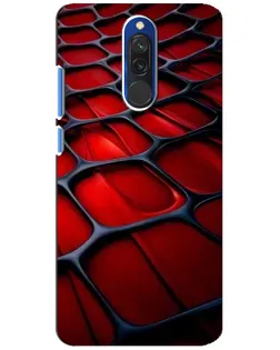 Чехол для Xiaomi Redmi 8 с картинкой «Красная глянцевая сетка» Чехол для Xiaomi Redmi 8 с картинкой «Красная глянцевая сетка»