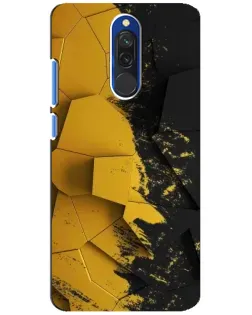 Чехол для Xiaomi Redmi 8 с картинкой «Золотые осколки геометрии» Чехол для Xiaomi Redmi 8 с картинкой «Золотые осколки геометрии»