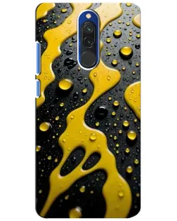 Чехол для Xiaomi Redmi 8 с картинкой «Жидкое желтое золото» Чехол для Xiaomi Redmi 8 с картинкой «Жидкое желтое золото»