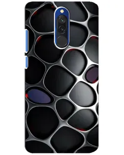 Чехол для Xiaomi Redmi 8 с картинкой «Объемная темная решетка» Чехол для Xiaomi Redmi 8 с картинкой «Объемная темная решетка»