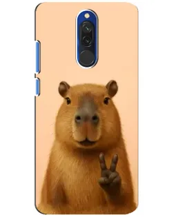 Чохол для Xiaomi Redmi 8 з картинкою «Капібара вікторія» Чохол для Xiaomi Redmi 8 з картинкою «Капібара вікторія»