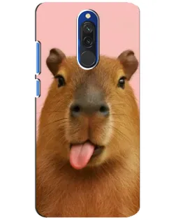 Чохол для Xiaomi Redmi 8 з картинкою «Капібара з язиком» Чохол для Xiaomi Redmi 8 з картинкою «Капібара з язиком»