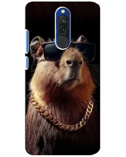 Чохол для Xiaomi Redmi 8 з картинкою «Капібара золотий ланцюг» Чохол для Xiaomi Redmi 8 з картинкою «Капібара золотий ланцюг»