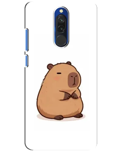 Чехол для Xiaomi Redmi 8 с картинкой «Толстенькая капибара»