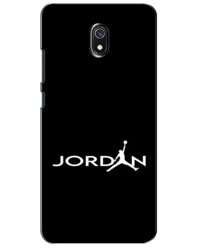 Чехол для Xiaomi Redmi 8A с картинкой «Jordan White Logo»