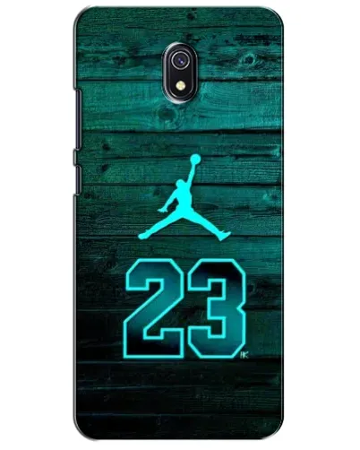 Чехол для Xiaomi Redmi 8A с картинкой «Jordan Cyan 23»