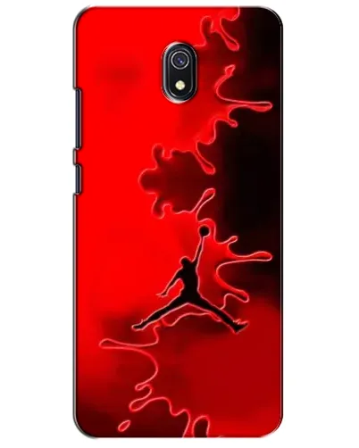 Чехол для Xiaomi Redmi 8A с картинкой «Jordan Red Smoke»