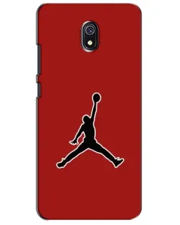 Чехол для Xiaomi Redmi 8A с картинкой «Jordan Red Back»