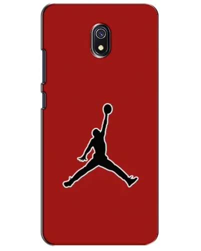 Чехол для Xiaomi Redmi 8A с картинкой «Jordan Red Back»