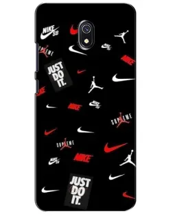 Чехол для Xiaomi Redmi 8A с картинкой «Nike Mix Pattern»