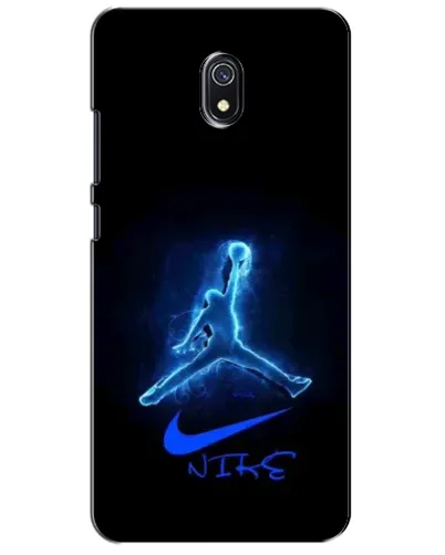 Чехол для Xiaomi Redmi 8A с картинкой «Jordan Neon Blue»