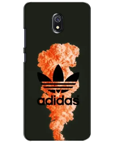 Чехол для Xiaomi Redmi 8A с картинкой «Оранжевый дым Adidas»