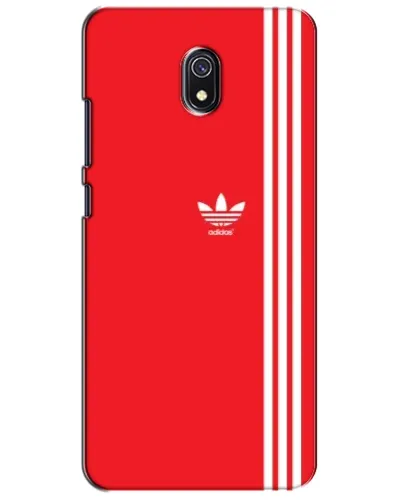 Чехол для Xiaomi Redmi 8A с картинкой «Красный минимализм Adidas»