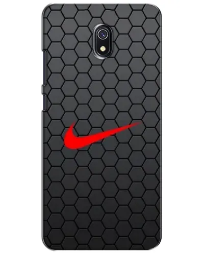Чехол для Xiaomi Redmi 8A с картинкой «Nike — карбоновая сетка»