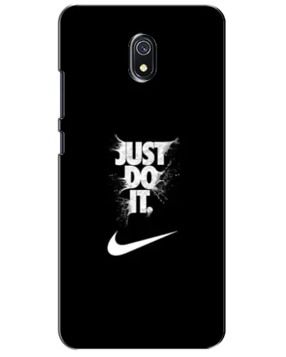 Чехол для Xiaomi Redmi 8A с картинкой «Текстовый принт Nike»