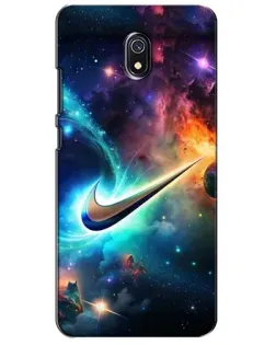 Чехол для Xiaomi Redmi 8A с картинкой «Космический Nike Swoosh»