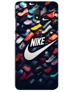 Чехол для Xiaomi Redmi 8A с картинкой «Коллекция кроссовок Nike»