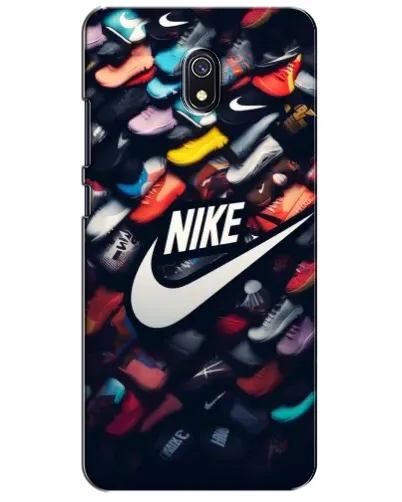 Чехол для Xiaomi Redmi 8A с картинкой «Коллекция кроссовок Nike»