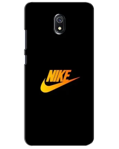 Чехол для Xiaomi Redmi 8A с картинкой «Золотой логотип Nike»