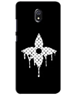 Чохол для Xiaomi Redmi 8A з картинкою «Квіткова монограма»