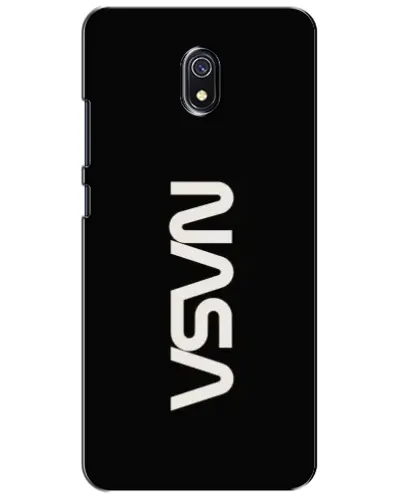 Чехол для Xiaomi Redmi 8A с картинкой «NASA — вертикальный логотип»