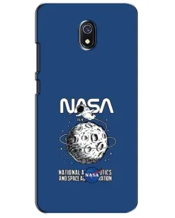 Чехол для Xiaomi Redmi 8A с картинкой «NASA — лунная миссия» Чехол для Xiaomi Redmi 8A с картинкой «NASA — лунная миссия»