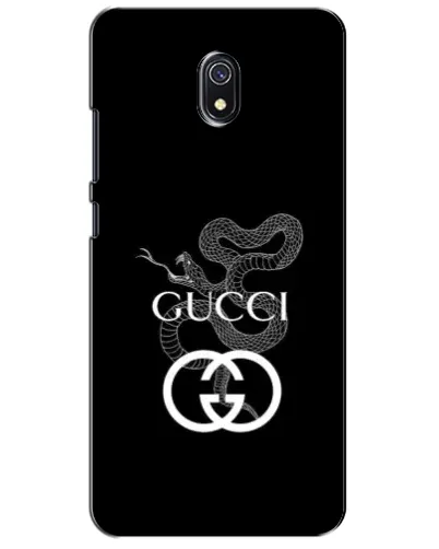 Чехол для Xiaomi Redmi 8A с картинкой «Gucci — серебряная змея»