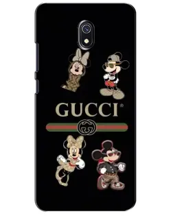 Чохол для Xiaomi Redmi 8A з картинкою «Gucci — герої Disney та монограма» Чохол для Xiaomi Redmi 8A з картинкою «Gucci — герої Disney та монограма»