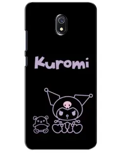 Чохол для Xiaomi Redmi 8A з картинкою «Kuromi — чорний мінімалізм» Чохол для Xiaomi Redmi 8A з картинкою «Kuromi — чорний мінімалізм»